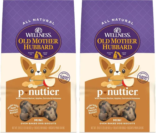 Vista 11 de Old Mother HubbardGalletas Classic P-NUTTERTRAS HORADAS DE PERRO CASO, PEQUEÑO, BOLSA DE 20 ORAS