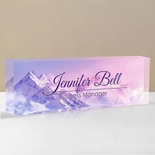 Vista 50 de Placa de nombre personalizada para escritorio, placa de nombre de escritorio personalizada, placa de nombre acrílica, accesorios de escritorio