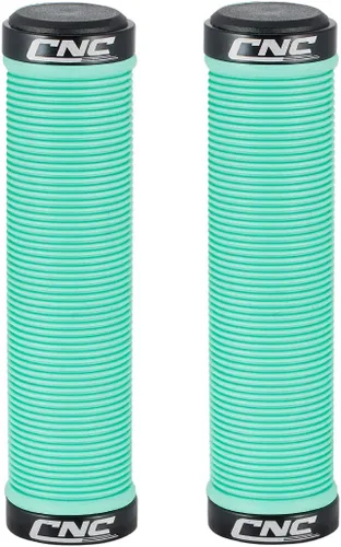 Vista 13 de Mountain Bike Handlebar Grips for MTB BMX Bicycle Double lock on 22.2 mm MTB grips, Soft non‑slip rubber handle bar grips, fit kids bike e‑bike