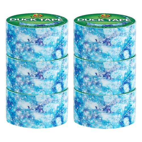 Vista 13 de Duck Brand Cinta adhesiva Duck impresa, 6 rollos, yute (283713_C)