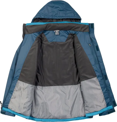 Vista 5 de Little Donkey Andy Chaqueta de Esquí y Snowboard Impermeable para Mujer, Abrigo Cálido Resistente al Viento con Capucha Desmontable