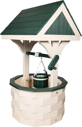 Vista 7 de Pequeño madera de poli madera de abedul y marrón deseando bien