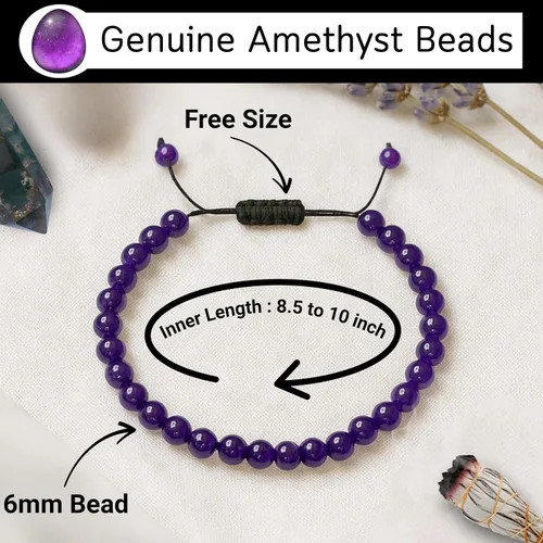 Vista 87 de Amazing Gemstone Crystal Anklet Ankle Bracelets for Women - Waterproof Beaded Healing Crystal Anklets, Plus Size Chakra Gemstone Bead Anklet