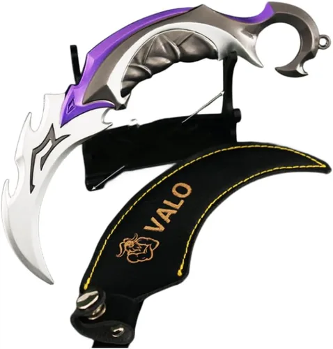 Vista 5 de UGLYAF Valorant - Juego de cuchillos Karambit Champion - Modelo de cuchillo de garra (juego de caja Champion 2023)