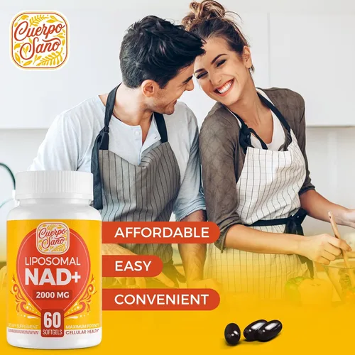 Vista 7 de Suplemento NAD de 2000 MG, NAD+ liposomal con alta absorción, más eficiente que la ribósido de nicotinamida, suplemento de refuerzo puro y Plus