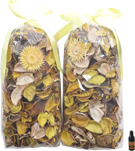Vista 17 de Bolsas de popurrí blancas, relleno decorativo con aroma a jazmín, 8.4 onzas Jardín de abril