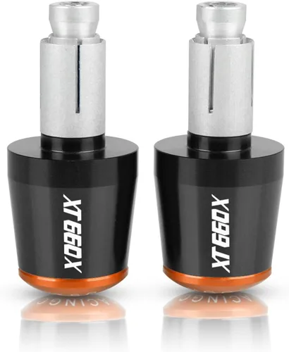 Vista 3 de Para XT660X 2004-2017 XT660 XT 660 X 660X 2005 7/8" 22MM Motocicletas Agarres Manillar Barra Extremo Tapón Tapón Perillas del manillar