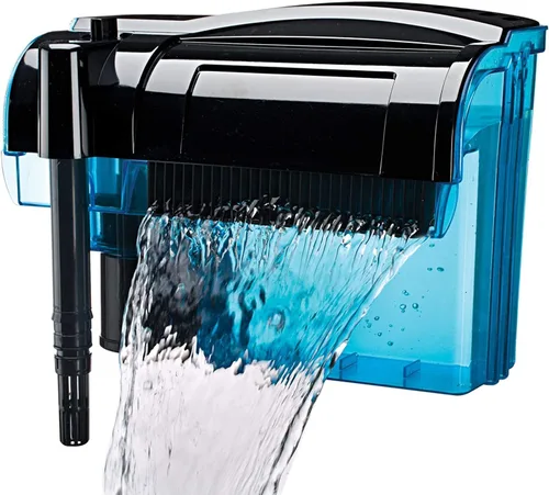 Vista 20 de Penn-Plax Filtro de alimentación Cascade 20 – Mini filtro colgante con filtración cuádruple – Ideal para instalaciones de agua dulce y salada