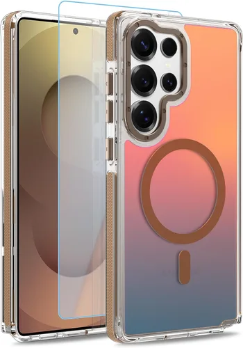 Vista 47 de Funda magnética para Google Pixel 10 Pro XL [compatible con Magsafe] [bonito diseño fluorescente de moda] a prueba de golpes, delgada, translúcida