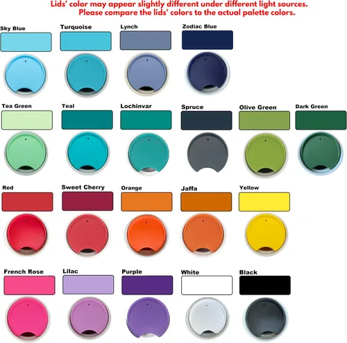 Vista 3 de MIE Tapa de Repuesto para Taza de Café y Taza de Té - Compatible con Taza de Viaje de Cerámica Starbucks 10oz / 12oz / 16oz, Tapa de Vaso, Tapa