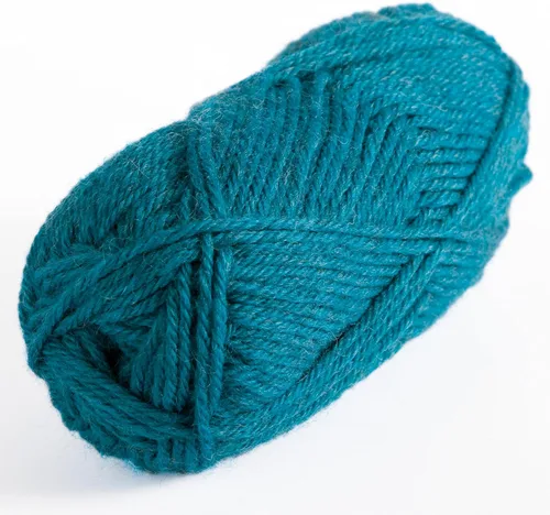 Vista 28 de Knit Picks Lana de los Andes Azul 100% Lana Hilo para Tejer 1.76 oz de hilo de ganchillo suave de estambre en color aguamarina, bueno para fieltro.