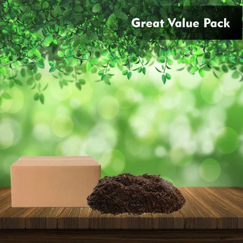 Vista 7 de Musgo de turba orgánico, 3.8 pies cúbicos - 100% musgo de turba Sphagnum, SEMI comprimido, para plantas en macetas y inicio de semillas - Jardinería