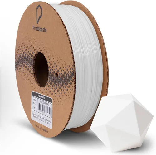 Vista 9 de Protopasta Filamento para Impresora 3D Filamento PLA 1.75mm Oro Polvo de Brillo HT PLA Carrete de 500g
