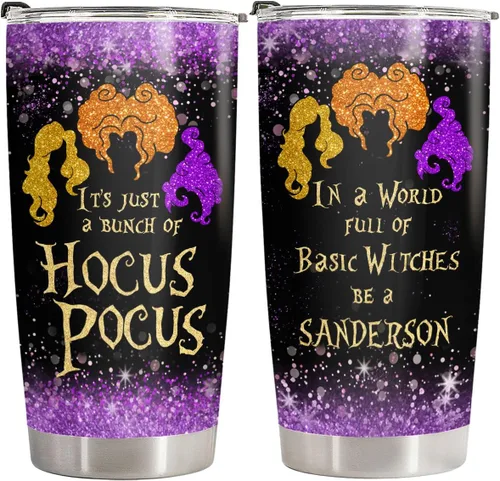 Vista 31 de 34HD Witch Queen 20 oz Tumbler Gothic Villain Dark Rose Gifts for Women Backwiches queen