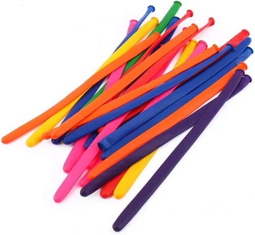 Vista 8 de Globos mágicos de animales, 200 globos de bricolaje, kit de animales, globos mágicos, flores, globos de látex para bodas con forma de animales