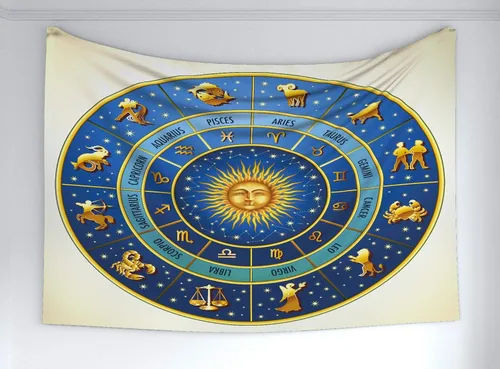 Vista 216 de Ambesonne Tapiz de arte afro, hombre negro fuerte con una corona de trazos impresión de pintura moderna, decoración de tela para colgar en la pared