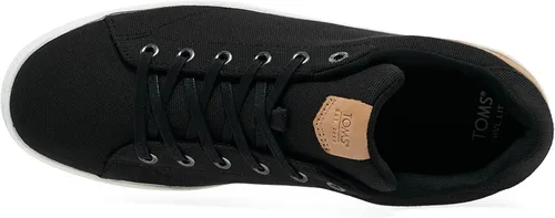 Vista 4 de TOMS Hombres Travel Lite Low Lace Up Zapatillas Zapatos Casual - Negro