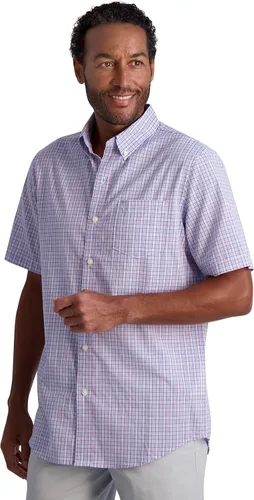 Vista 4 de Chaps Camisa para hombre - Camisa de manga corta con cuello abotonado (S-2XL)