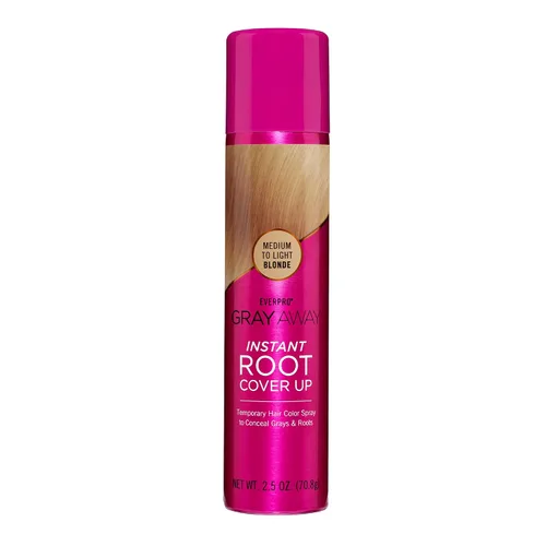 Vista 10 de EVERPRO Gray Away - Spray instantáneo para cubrir raíces, 2.5 onzas, marrón claro