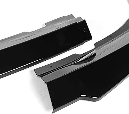 Vista 2 de Borde de parachoques delantero compatible con Dodge Charger 2011 2012 2013 2014, alerón de parachoques delantero, kit de cuerpo de mentón de aire
