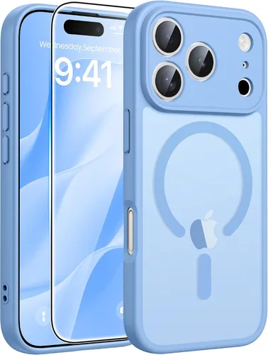 Vista 59 de FNTCASE para Samsung Galaxy Z Fold 7 Estuche Magnético: Funda de Teléfono Celular con Textura Mate Translúcida, Protección contra Caídas de Grado