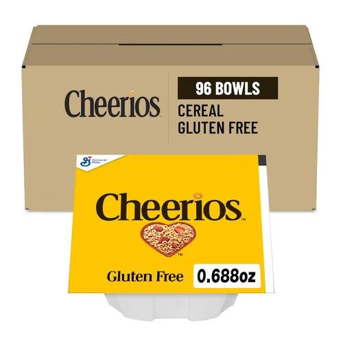 Vista 14 de Apple Cinnamon Cheerios 25% menos azúcar, tazón de una sola porción, 96
