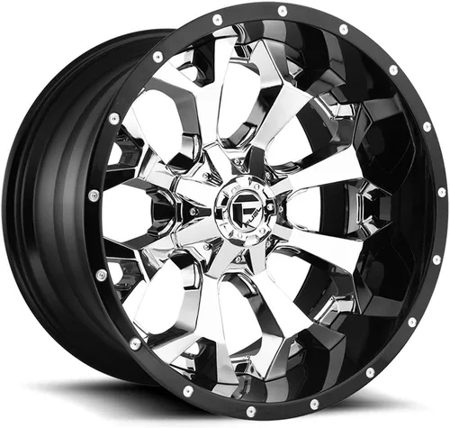Vista 8 de FUEL D787 Assault 17x8.5 5x4.5"/5x5" +14mm Llanta de Rueda Negra/Roja 17" Pulgada D78717852652
