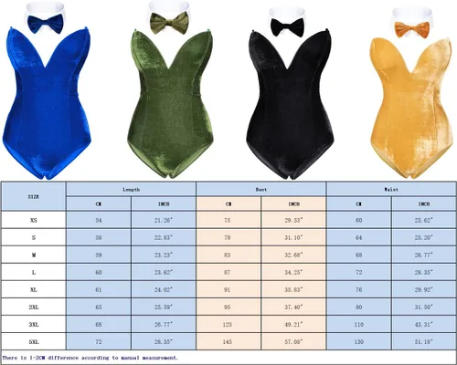 Vista 7 de Disfraz de conejito de anime para mujer, traje de una pieza para Halloween, cosplay, traje de conejo, diadema y medias