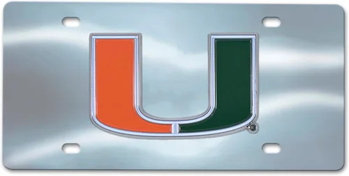 Vista 10 de FANMATS NCAA - Placa de matrícula fundida a presión unisex para adultos