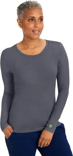 Vista 7 de Healing Hands - Camiseta interior de manga larga para uniforme médico, camiseta tejida para mujer, 5047 Melissa