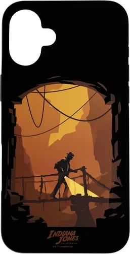 Vista 23 de Indiana Jones and The Dial of Destiny Cave Exploring Profile - Carcasa para iPhone 17