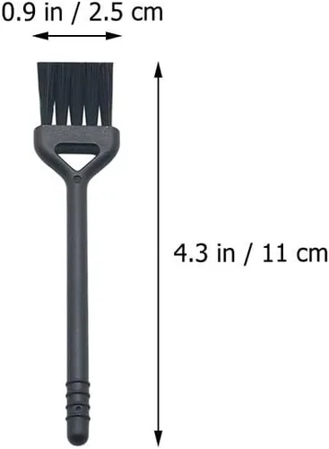 Vista 7 de Cepillo de limpieza para máquina de café, mini cepillo para mantenimiento detallado del café y herramienta de limpieza de máquina multiusos