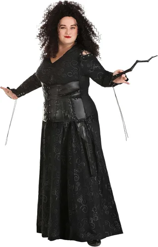 Vista 2 de Disfraz de Harry Potter Bellatrix de talla grande para mujer