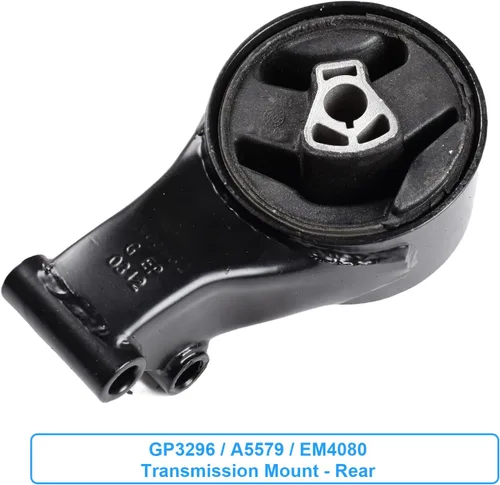 Vista 6 de Juego de montaje de motor y montaje de transmisión compatible con Chevrolet Cruze 2011-2017 1.4L transmisión automática Paquete de 4 reemplazos #