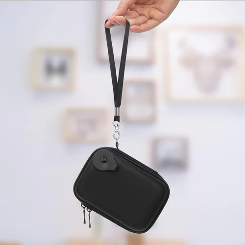 Vista 6 de Lacdo Funda para cámara Canon PowerShot G7 X Mark III/PowerShot G7 X Mark II 4K Vlogging Cámara de Vlogging, bolsa de transporte para cámara