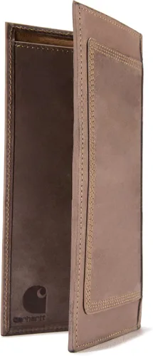 Vista 5 de Carhartt Cartera Rodeo de Piel para Hombre, Marrón, Talla única
