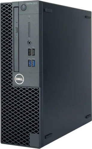 Vista 4 de Dell 3070 OptiPlex SFF PC Intel Core i5-9500T 8 GB de RAM NVMe de 256 GB AX210 Wi-Fi BT integrado Windows 11 Pro Computadora