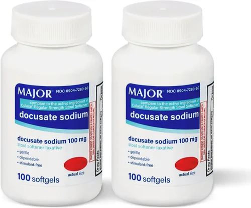Vista 12 de Major Dok - Cápsulas blandas suavizantes de heces, 100 mg por botella