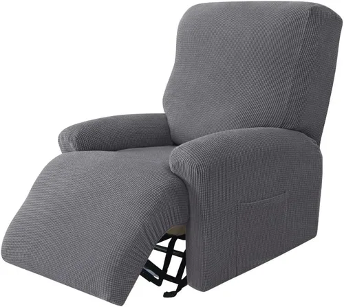 Vista 18 de Konsilsa Fundas para sofá reclinable de 1/2/3/4 plazas, funda elástica para sillón reclinable Lazy Boy, protector de sofá reclinable, funda