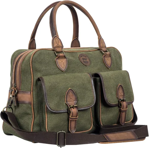 Vista 4 de STS Ranchwear Hombre The Foreman Weekender Lona Verde Militar talla única The Foreman Weekender
