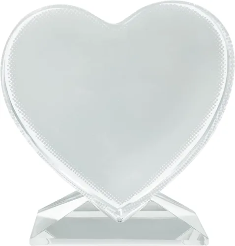 Vista 7 de Ismosm Paquete de dos placas de cristal para sublimación, marco de fotos, regalos de sublimación, decoración de mesa de cristal, espacios en blanco