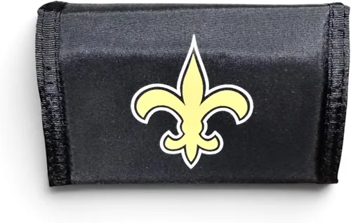 Vista 6 de Rico Industries NFL Football - Cartera de nailon de tres pliegues