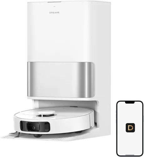 Vista 10 de DREAME Robot aspirador y trapeador D30 Ultra CE con vaciado automático de polvo, succión de 25,000 Pa, elevación de trapeador de 0.41 pulgadas