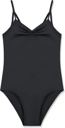 Vista 3 de Leotardo de baile para niñas, leotardos de ballet para mujer, para gimnasia, camisola frontal