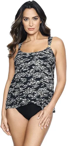 Vista 13 de Miraclesuit Traje de baño para mujer Dazzle con cuello redondo y aros