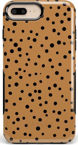 Vista 19 de Casely Funda para iPhone 6/7/8 Plus Todo envuelto Lazos vintage Diseño protector delgado esencial de doble capa