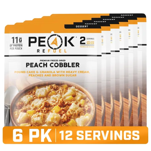 Vista 10 de Peak Refuel Fudge Brownie Bites, refrigerio liofilizado para camping, 1