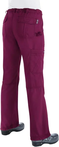 Vista 2 de Koi - Pantalón médico cargo Lindsey resistente para mujer