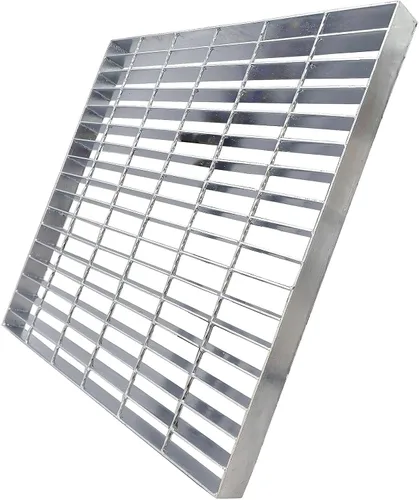 Vista 11 de Rejilla de Drenaje de Acero Galvanizado 9x9 pulgadas para Cuenca de Captura NDS, Rejilla de Drenaje para Calle de 8.9x8.9 Pulgadas de Clase B