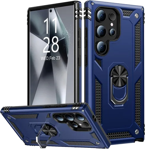 Vista 11 de IKAZZ Funda para Galaxy S21, Grado Militar Resistente a Golpes de Servicio Pesado Cubierta Protectora para Teléfono Pasa Prueba de Caída de 16 pies